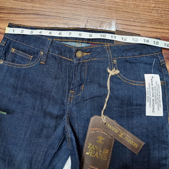 NWT Vintage Low Rise Skinny Jeans - Picture 4 of 8